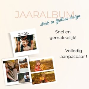 Jaaralbum - strak en tijdloos