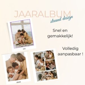 Jaaralbum - staand design