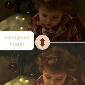 Mobile preset Kerstgloed Veerle Gremmelprez Fotografie